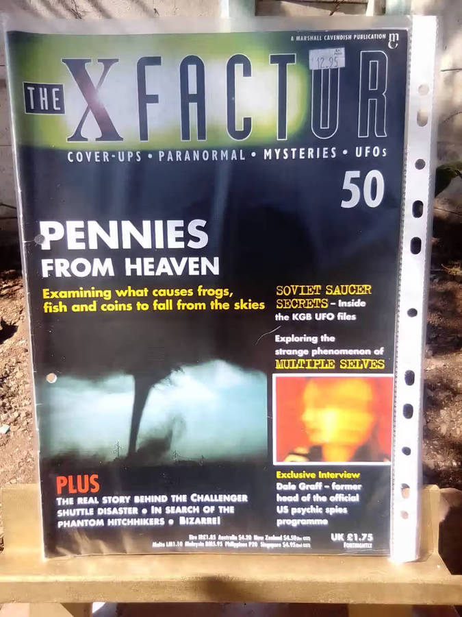 The X Factor Magazine - Cover-Ups/Paranormal/Mysteries & Ufo's - No 50