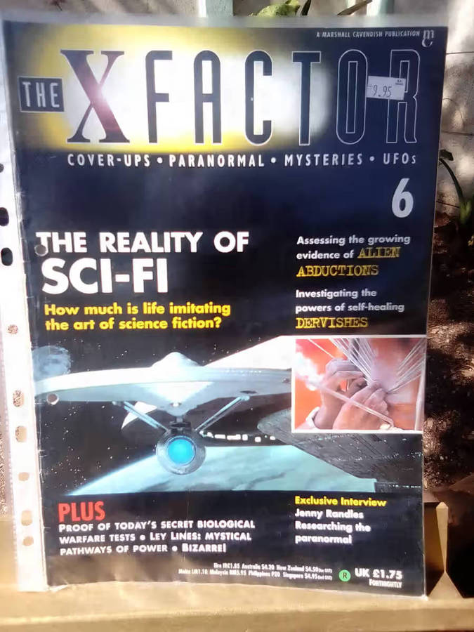 The X Factor Magazine - Cover-Ups/Paranormal/Mysteries & Ufo's - No 6