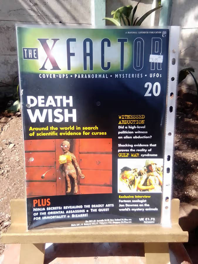 The X Factor Magazine - Cover-Ups/Paranormal/Mysteries & Ufo's - No 20