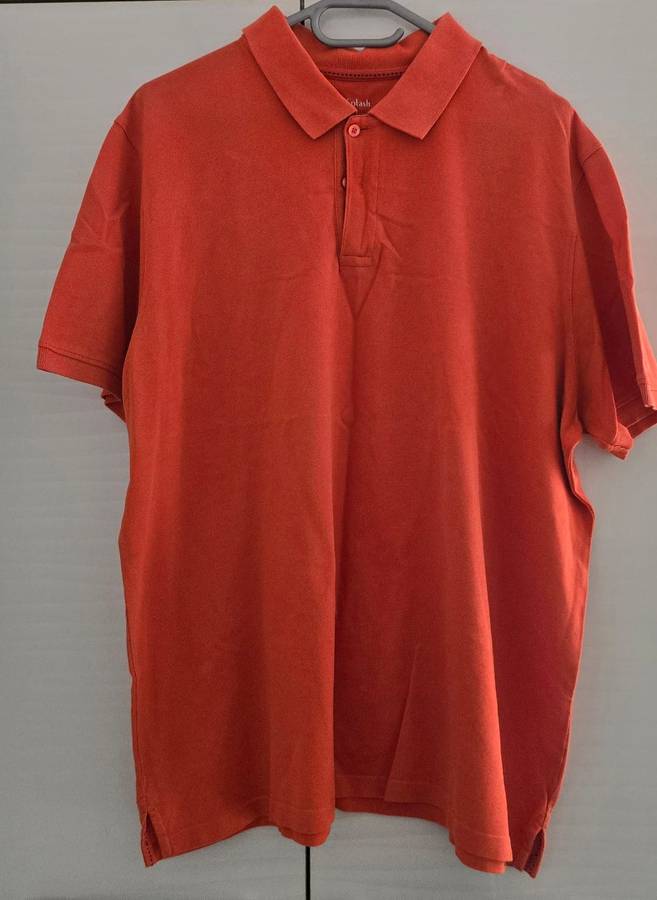 Splash DUBAI Mens Sun Orange Polo / Golfer - Size XL