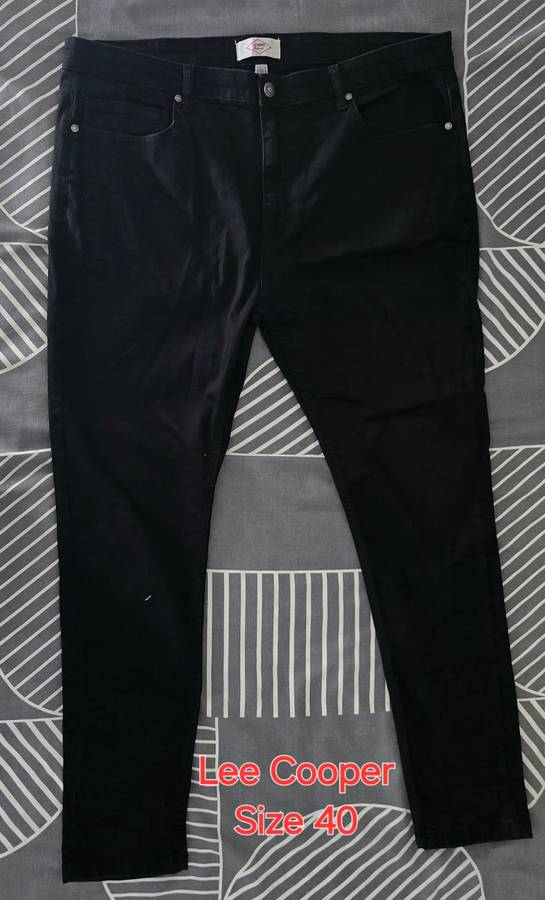 Lee Cooper Rich Black Skinny Jeans ***Bought in Dubai*** Size 40 Skinny Fit