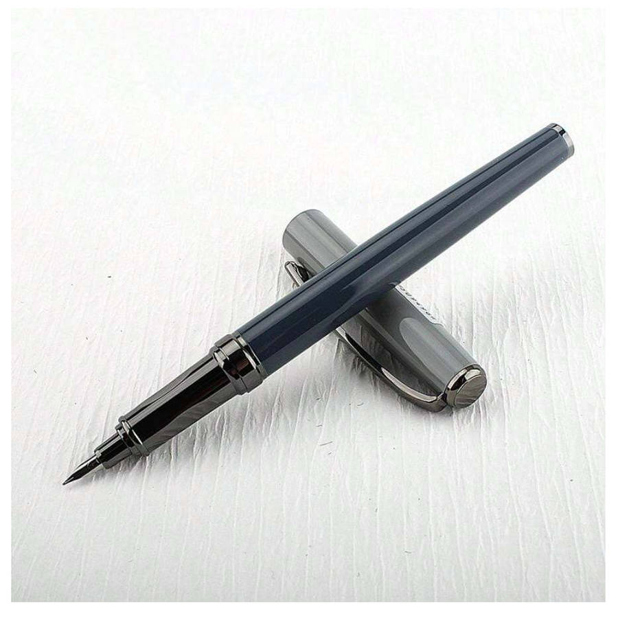 Classic Metal Fountain Pen with 0.38mm Nib (Green)