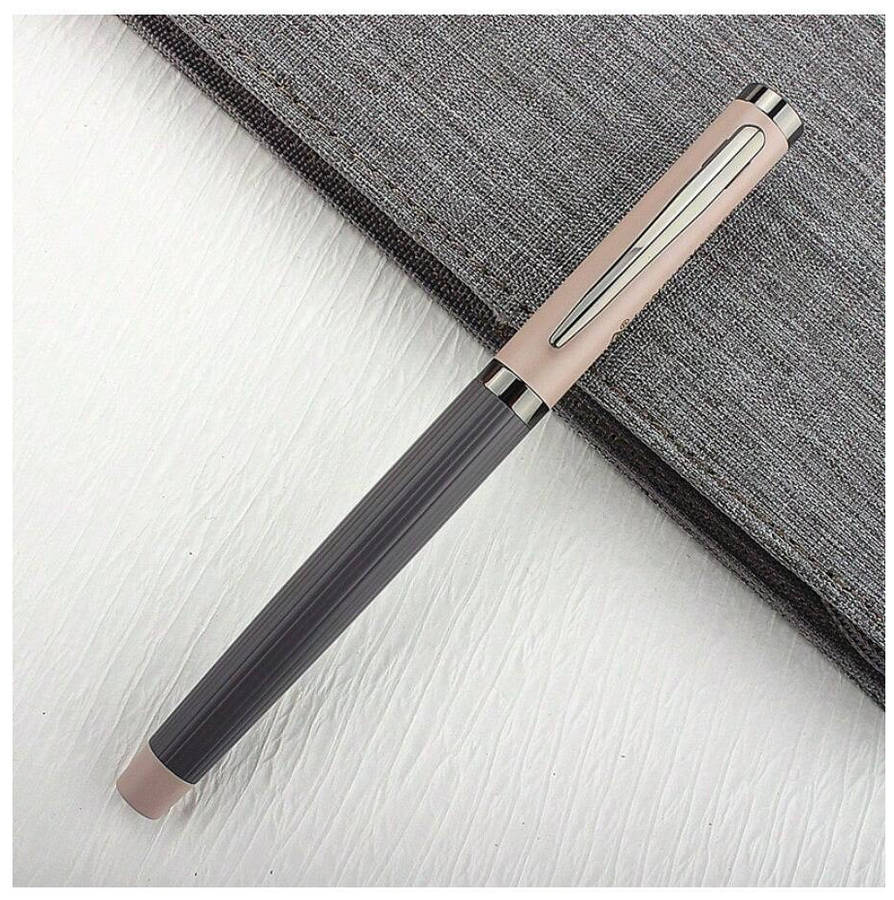 Metal Fountain Pen with 0.5MM Tungsten Nib - Gradient Blue