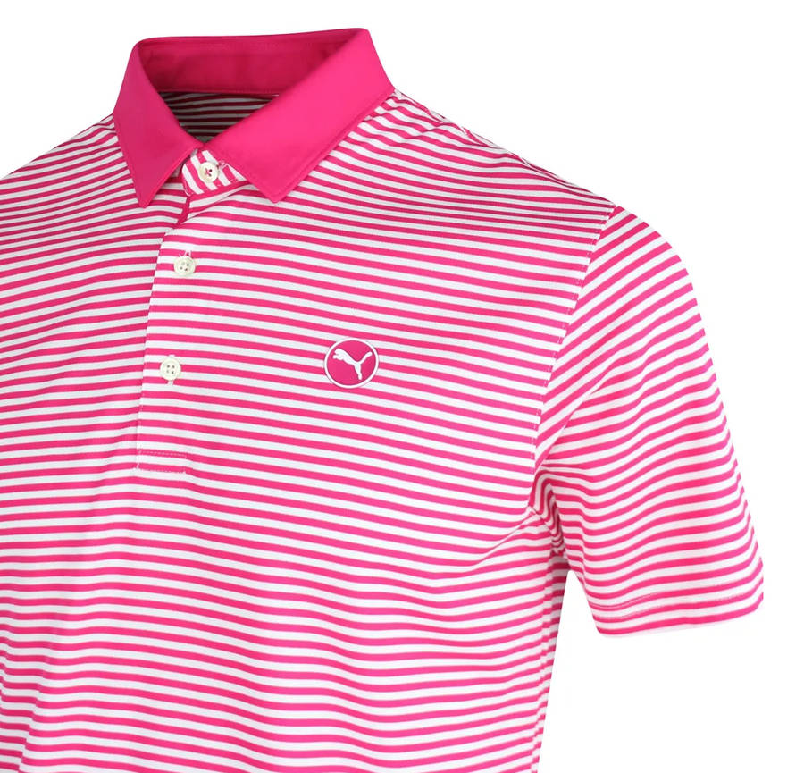 Puma Pure Stripe Golf Polo