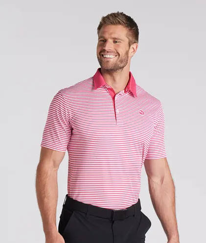 Puma Pure Stripe Golf Polo