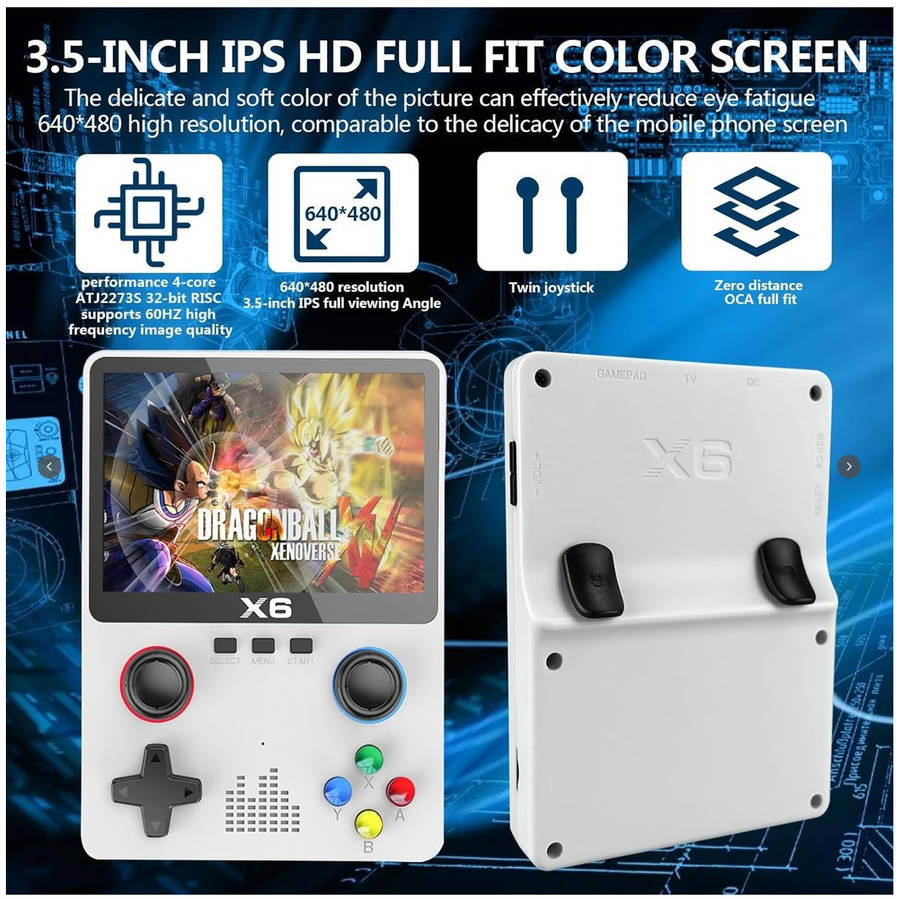X6 Retro Gaming Console
