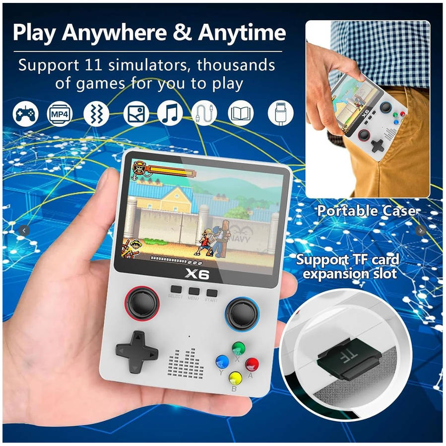 X6 Retro Gaming Console