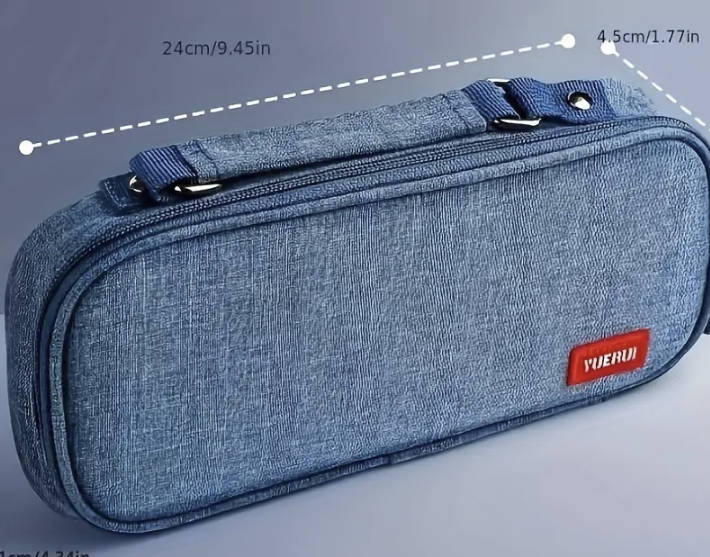 Large Capacity Pencil Case - Black