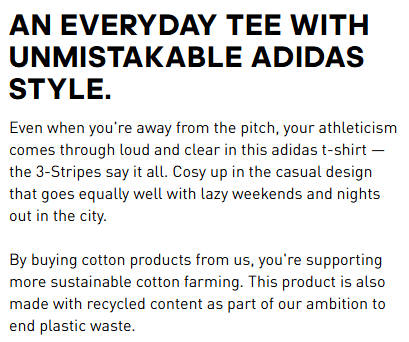 Adidas Future Icons 3-Stripe Grey T-shirt (Size - XL) ***NOT AVAILABLE IN SA***