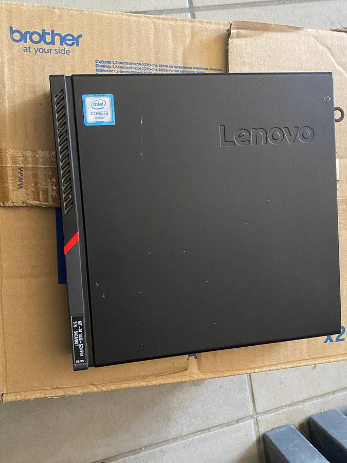 Lenovo thinkcentre M700 i3 8gb 256ssd sata. M.2 slot. Windows 11. Office Proplus 2016 genuine lic.