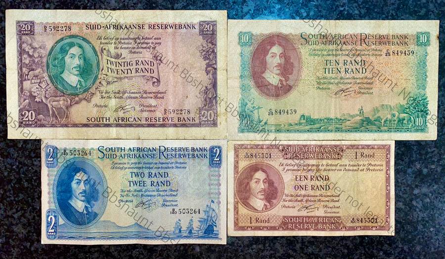 COMPLETE SET OF G.RISSIK R20 - D2 TO R1 - A113 - FIRST ISSUE - 1962(1 BID TAKES ALL)