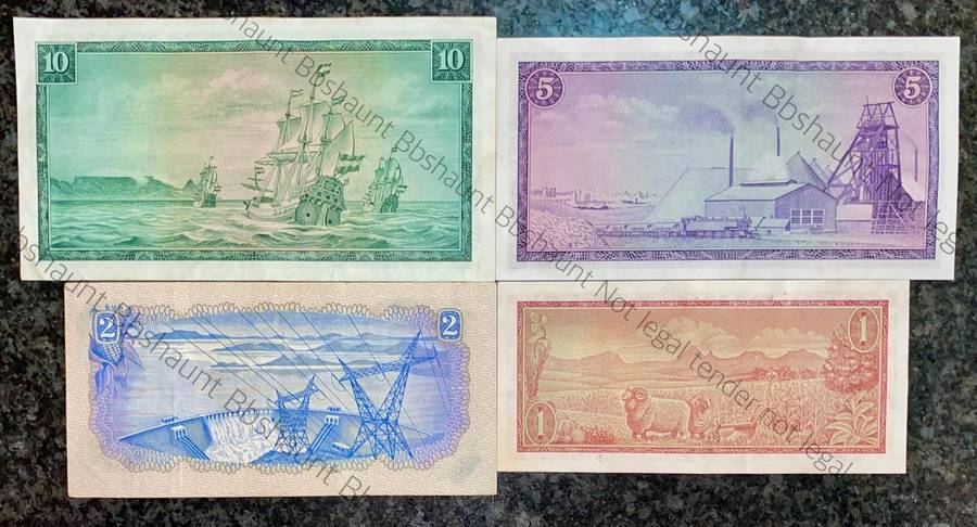 Complete Set Tw De Jongh R10 to R1 - very good condition 1967-1975 (1 bid takes all)