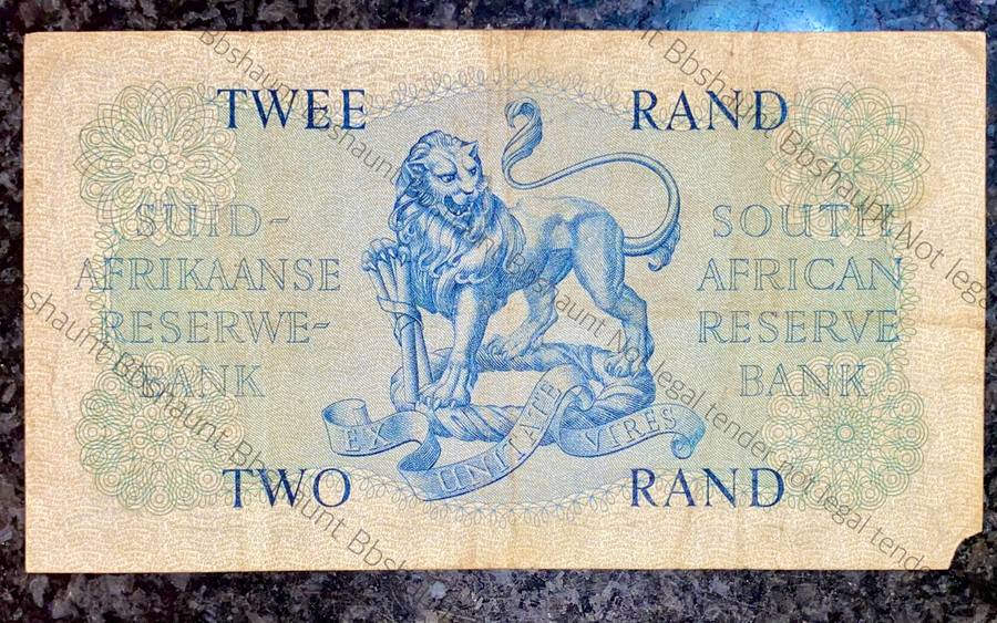 Replacement Note G Rissik R2 --Y2-- first issue 1962