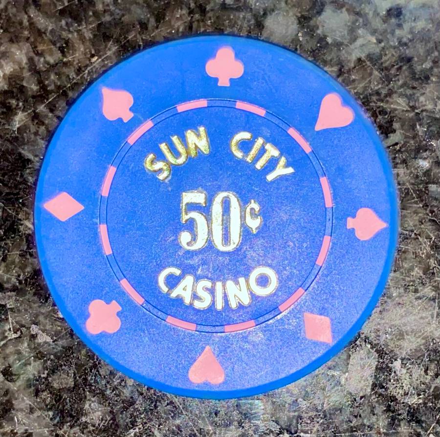 Casinos chip R0.50 - Sun city