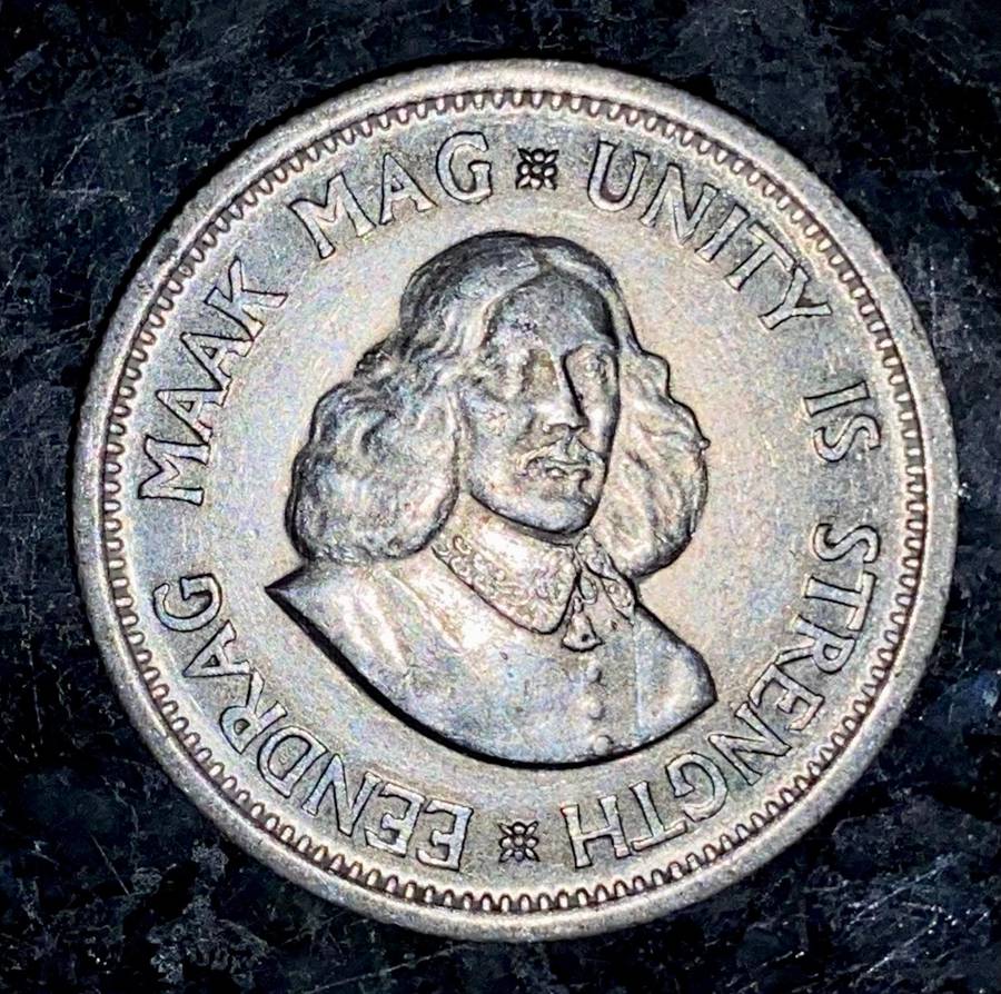 South Africa. Silver 10 cent 1964 good condition