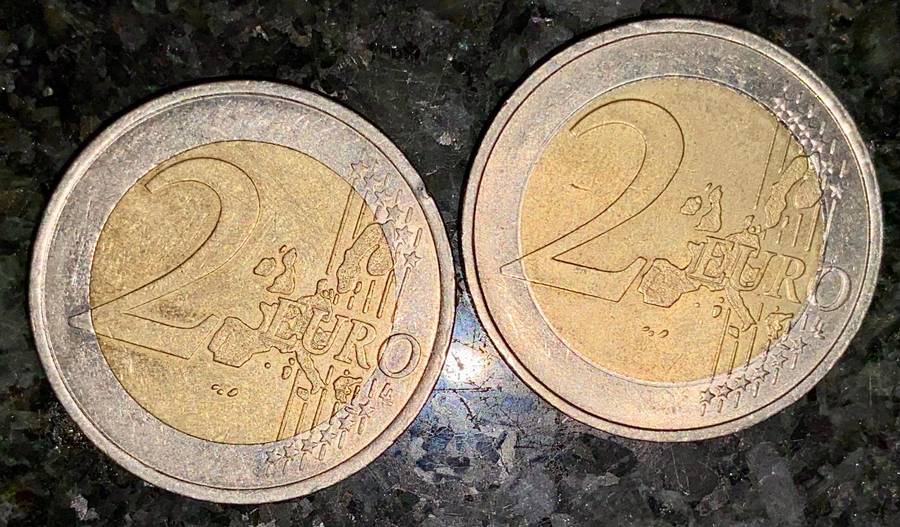 Euro Set - 2 Euro's - (1 bid takes all)