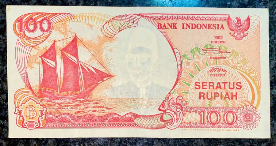 INDONESIA 100 RUPIAH 1992