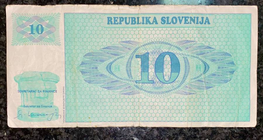 Slovenia 10 tolar ND
