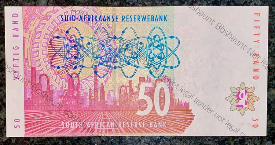 CL Stals Red Water R50 AB3422380 unc-aunc 2nd issue 1992