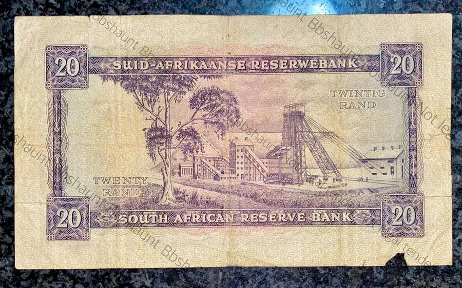 MH De Kock. R20 - 4th issue 1961 -- D1