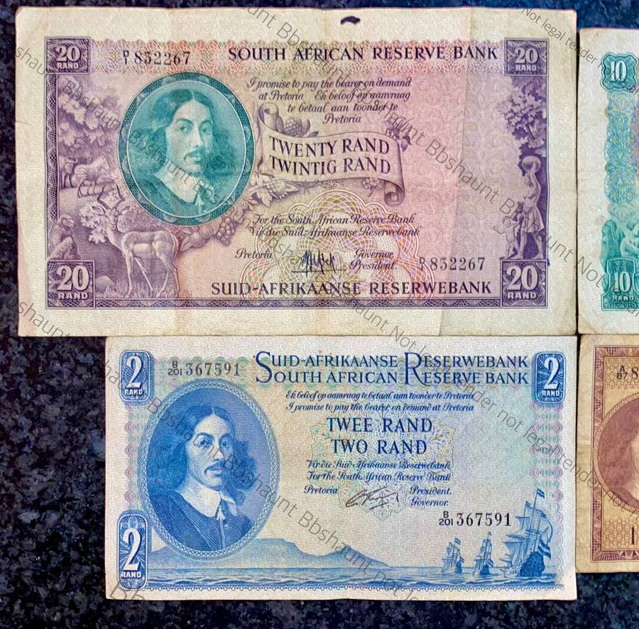 Complete Set G Rissik R20 to R1 - 1st issue 1962 (1 bid takes all)