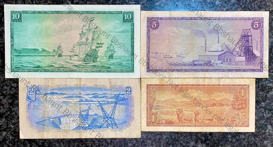 complete set Tw De Jongh R10 to R1 -- 1967-1975(1 bid takes all)