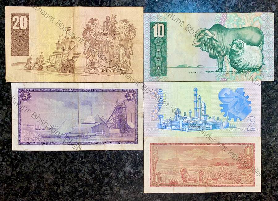 Tw De Jongh set R20 to R1 -- 1975/78 (1 bid takes all)