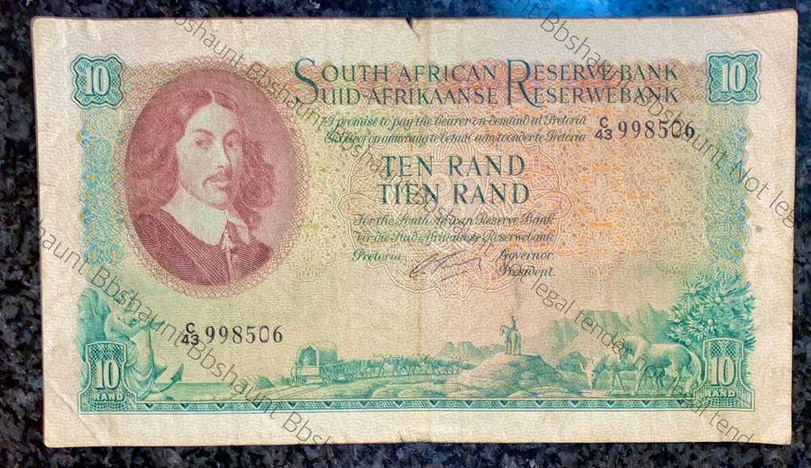 G Rissik. R10 -- 1st issue 1962