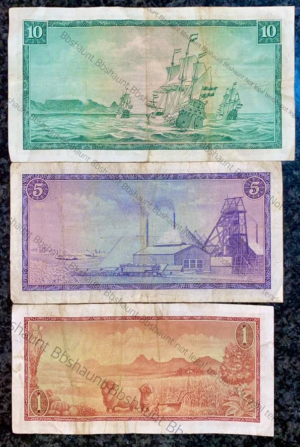 Complete set G Rissik R10 to R1 - 2nd issue 1966 (1 bid takes all)