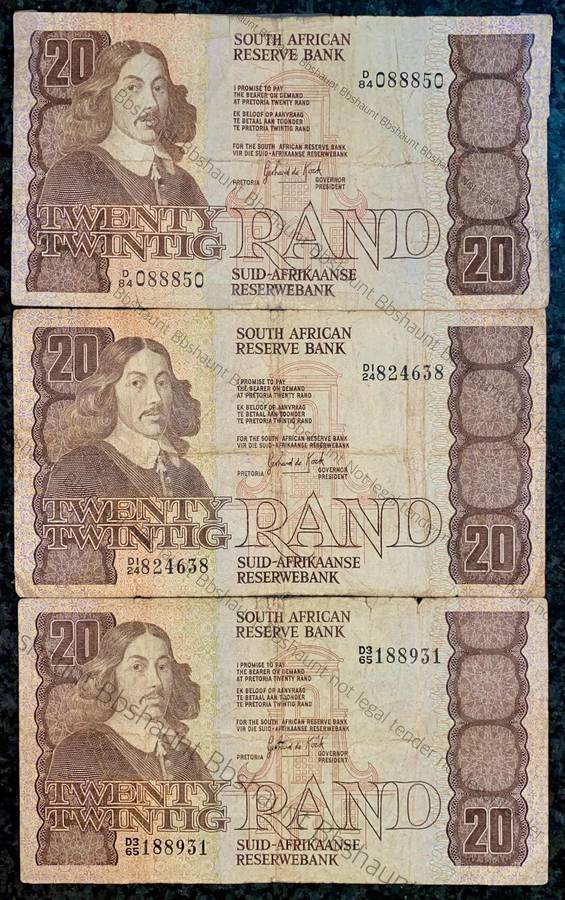 GPC De Kock. R20 --1981 to 1984--(1 bid takes all)