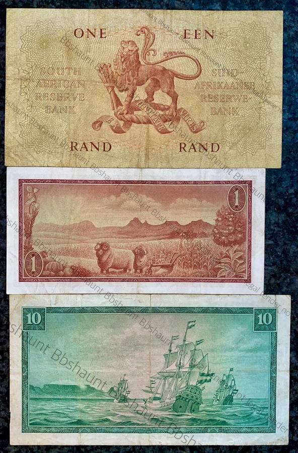 G Rissik. Set R1 & R10 -- 1st & 2nd issue 1962/66 (1 bid takes all)