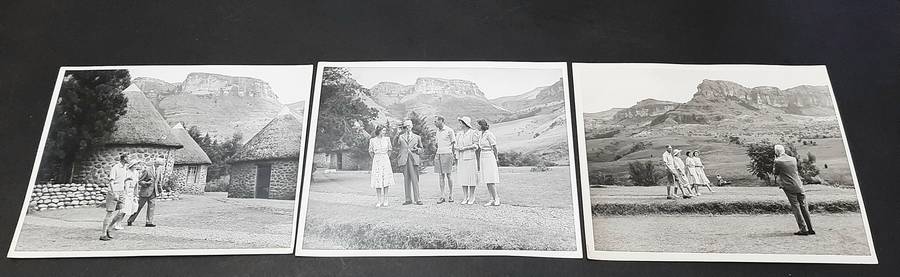 ** RARE: 1947 Royal Visit to South Africa Official Photograph Lot #3 **