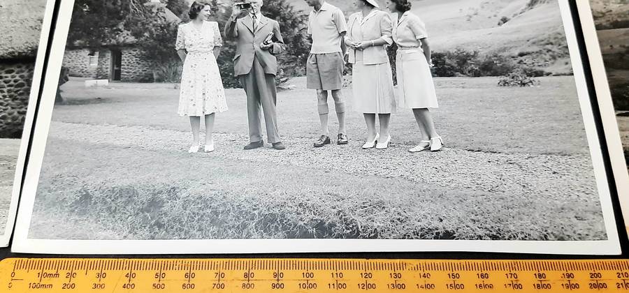 ** RARE: 1947 Royal Visit to South Africa Official Photograph Lot #3 **