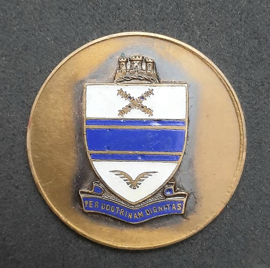 ** 1980s South Africa: Lyttleton Civic Bronze Medallion (UNISSUED).**