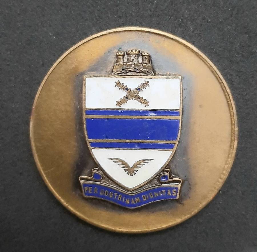 ** 1980s South Africa: Lyttleton Civic Bronze Medallion (UNISSUED).**