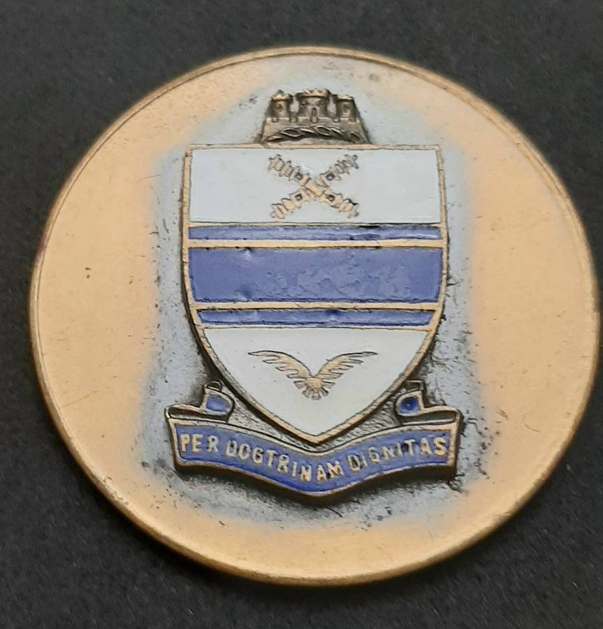 ** 1980s South Africa: Lyttleton Civic Bronze Medallion (UNISSUED).**