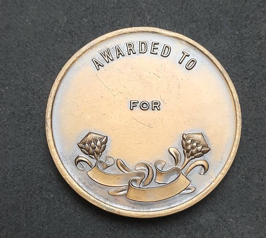 ** 1980s South Africa: Lyttleton Civic Bronze Medallion (UNISSUED).**