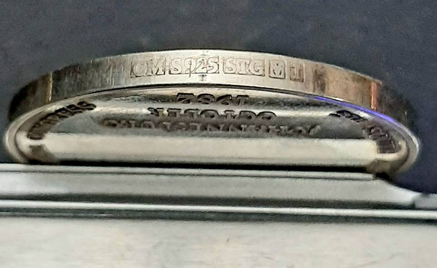 RARE: (XF+)  1982 SA 5th Intl. Radiological Congress .925 Silver Medallion w/ Case (29.18 gram).