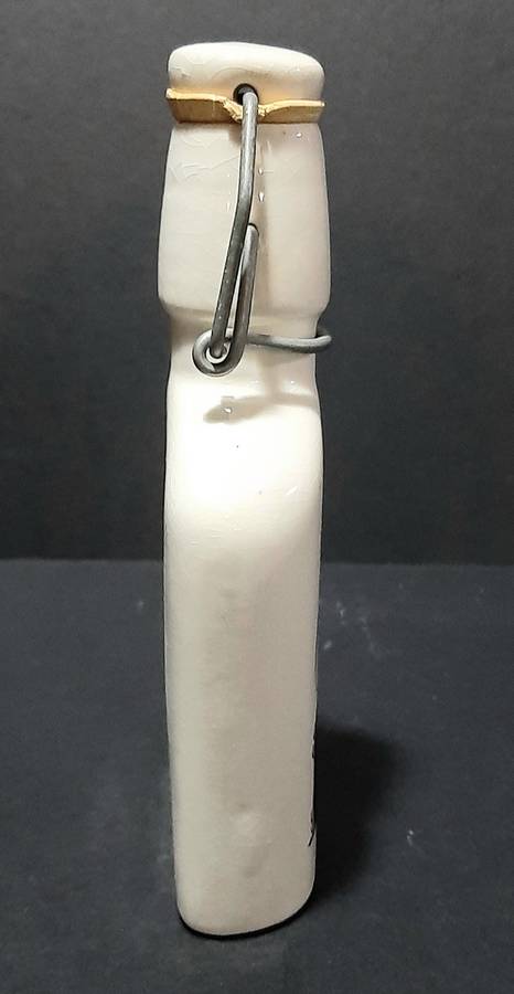 RARE: South Africa 1995 Rugby World Cup 'Ruggles' Ceramic Brandy Decanter w/ Stopper (18cm).