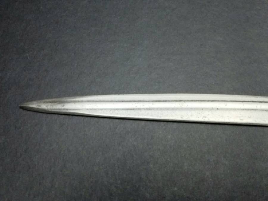 Rare WW1 German S1898 n/A Art 'Quillback' Bayonet (C.G. Haenel, Suhl)