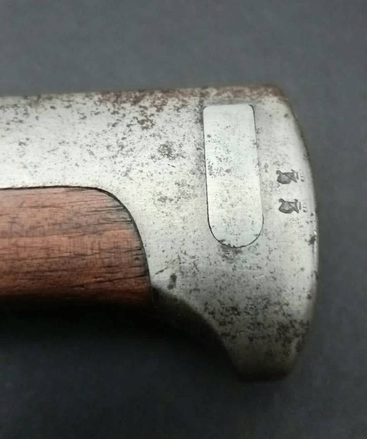 Rare WW1 German S1898 n/A Art 'Quillback' Bayonet (C.G. Haenel, Suhl)