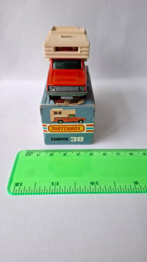 Vintage Matchbox Diecast No.38 "Ford Camper" Made By Lesney - Excellent Condition
