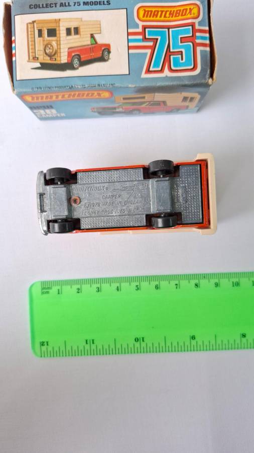 Vintage Matchbox Diecast No.38 "Ford Camper" Made By Lesney - Excellent Condition