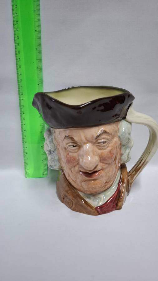 Royal Doulton Large Toby Jug "1949 Sam Johnson " D. 6296 - Excellent Condition