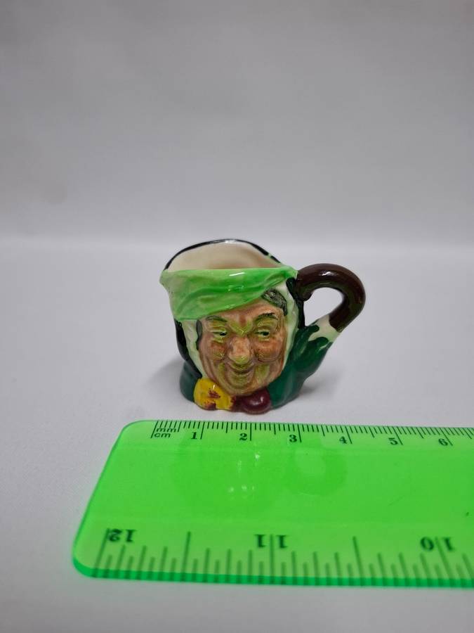 Royal Doulton Miniature Toby Jug "Sairey Gamp"- Excellent Condition