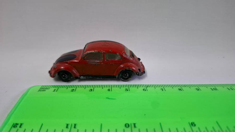 Vintage Lesney Diecast No.25 Volkwagen Beetle - Well Played Condition