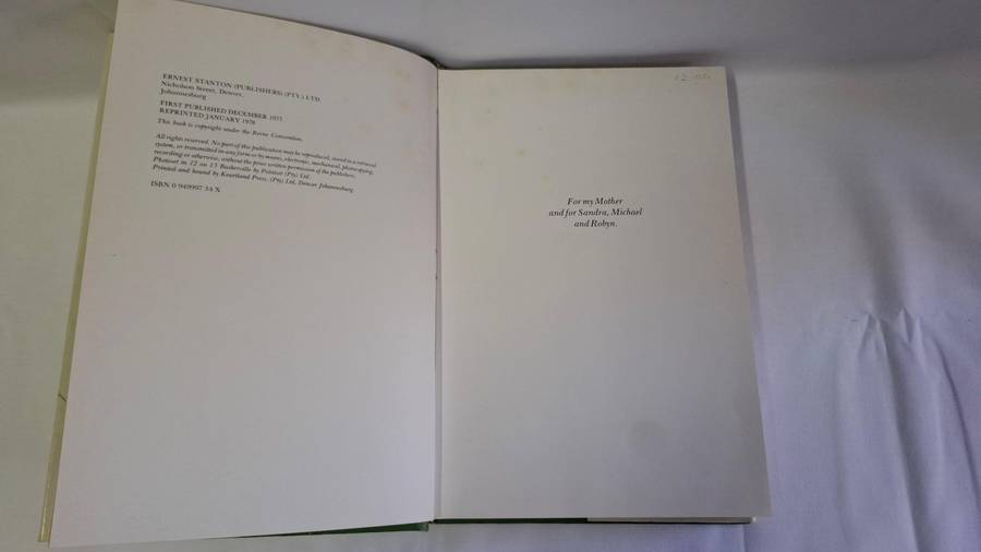 Vorster - The Man by John D'Oliveira - Good Condition