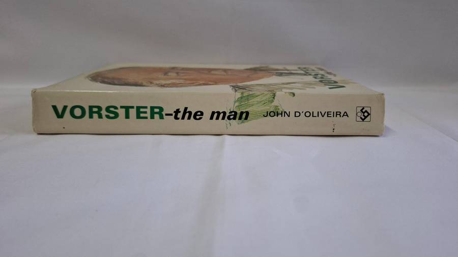 Vorster - The Man by John D'Oliveira - Good Condition