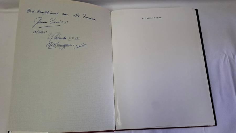 Die Bruin Kokon By Philander, P.J. and Langdown, A.A (Signed and Numbered 122 of 1000)