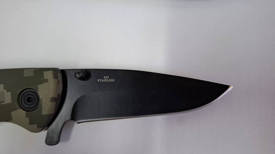 DOW Night Ranger Camo Knife Set with Sheath - Excellent Condition - Bidding Per Set